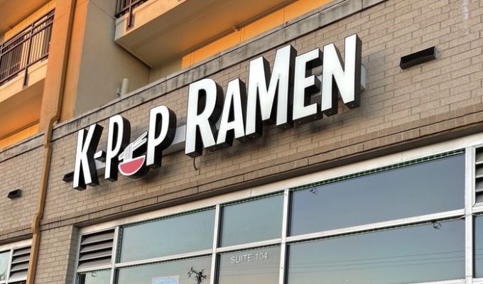 K pop Ramen Dallas