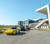 Porche driving in Atlanta