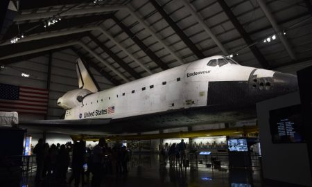 Space Shuttle Endeavour - LA